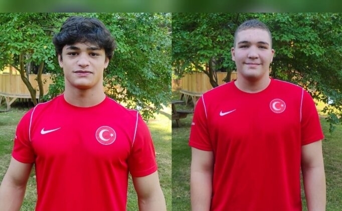 Alperen Berber ve Cemal Yusuf Bak�r'dan alt�n madalya