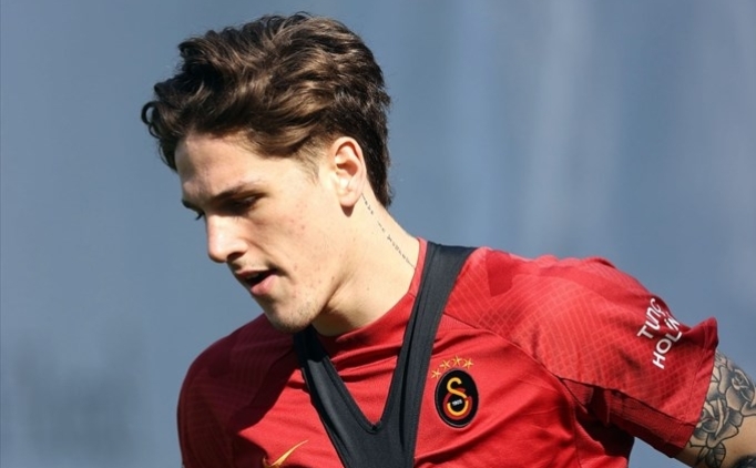Galatasaray taraftar�ndan Nicolo Zaniolo'ya kal �a�r�s�!