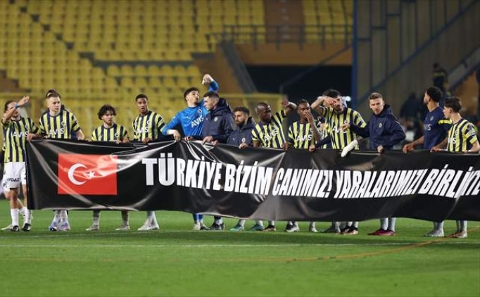 Fenerbahe depremzedeleri unutmad