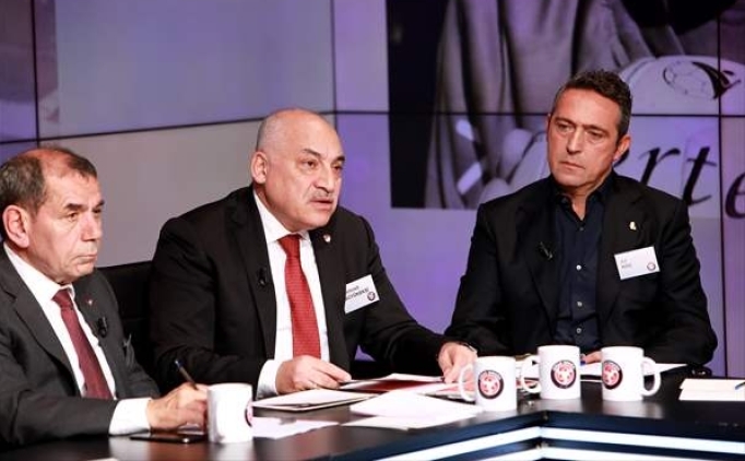 TFF binas�nda b�y�k tart��ma! Dursun �zbek ve Ali Ko� ��lg�na d�nd�!