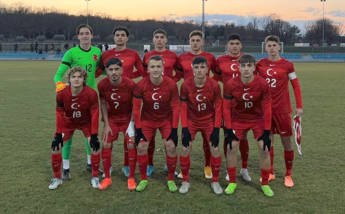 U17 Milli Tak�m�m�z Danimarka'y� yendi