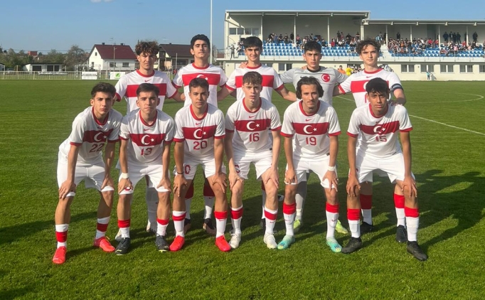 T�rkiye 16 Ya� Alt� Milli Tak�m�, Avusturya'ya ma�lup!