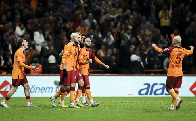 Galatasaray'�n galibiyet serisi s�rd�!