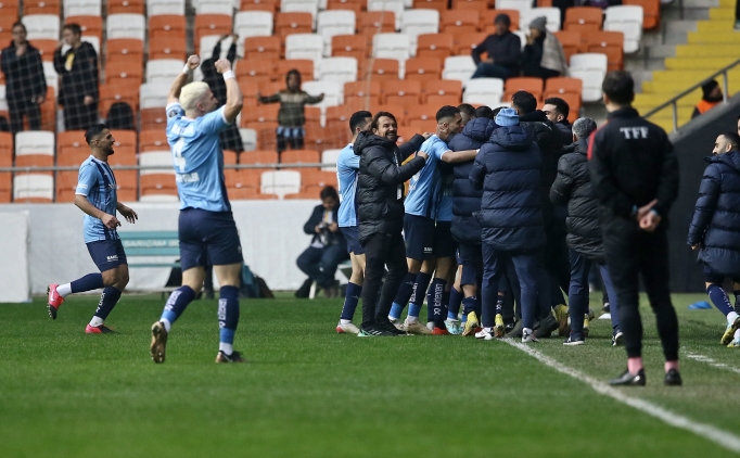 7 gol�n 4'� say�ld�! ��lg�n ma�� Adana Demirspor kazand�