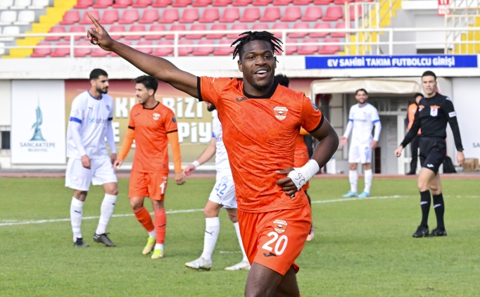 Adanaspor deplasmanda tek golle g�ld�!