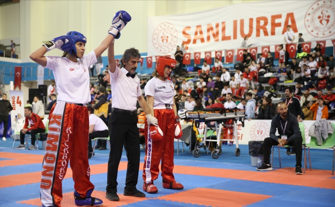 Kick boks heyecan� �anl�urfa'da ba�lad�