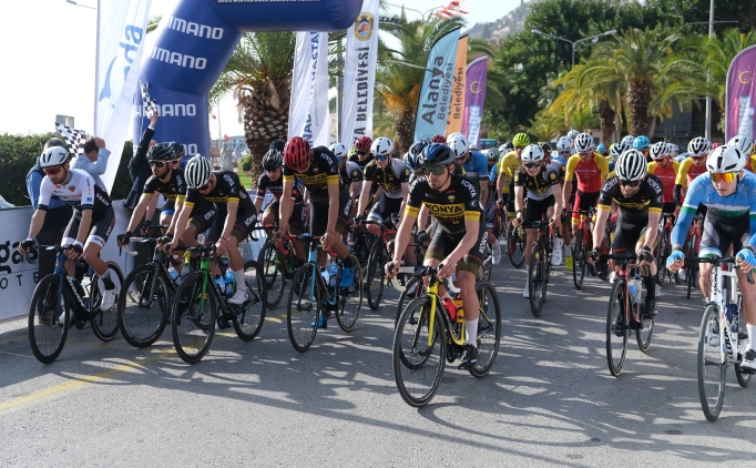 Bisiklet heyecan� Alanya'da ya�and�