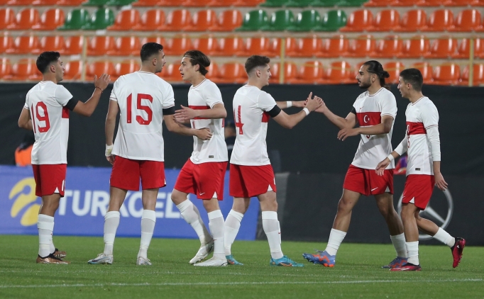 �mit Milli Tak�m 4 golle kazand�