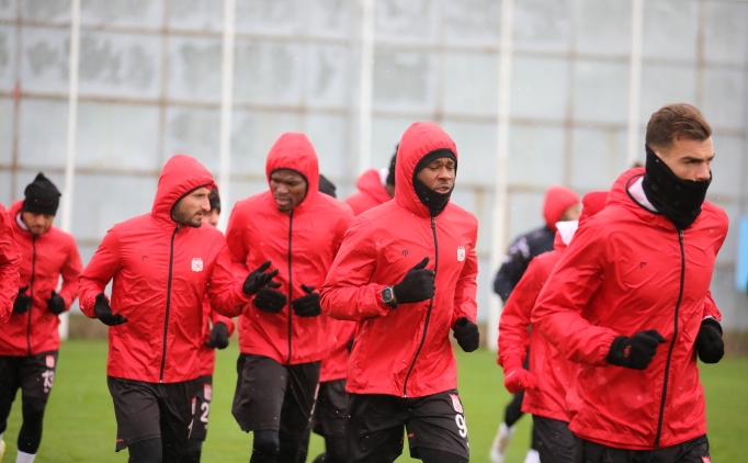 Sivasspor, Başakşehir maçının hazırlıklarını sürdürdü