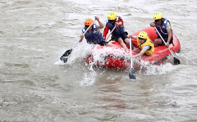 Rafting �ampiyonas� 1. ayak yar��lar� ba�lad�