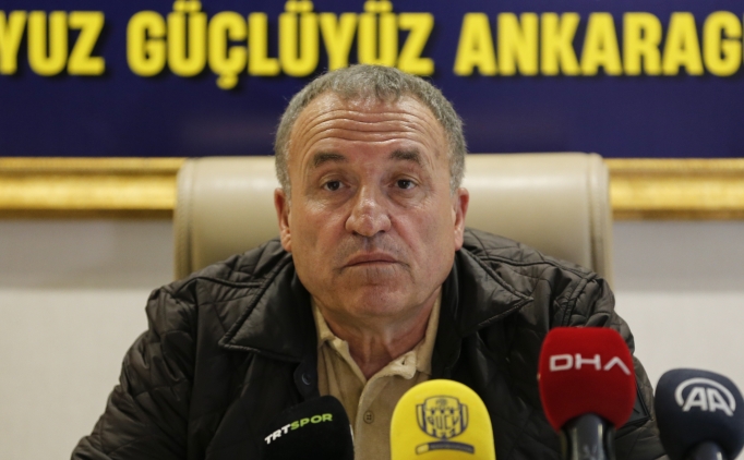 MKE Ankarag�c� Ba�kan� Koca'dan, �mraniyespor ma�� �ncesi 'hakem' a��klamas�: