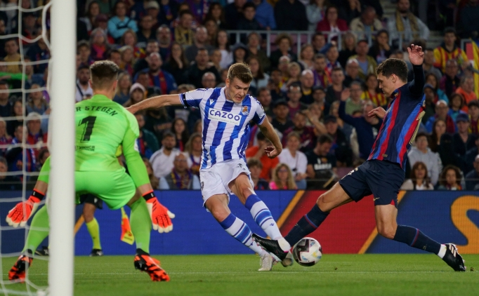 Sociedad, Devler Ligi i�in Barcelona'y� y�kt�