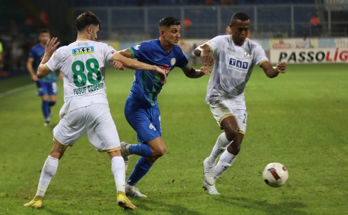 Rize'de gol sesi ��kmad�!