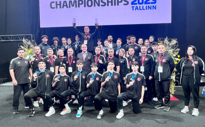 Gen� milli tekvandocular, Avrupa �ampiyonu oldu