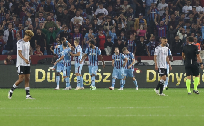Trabzonspor'dan Be�ikta�'a kar�� resital: 3-0!