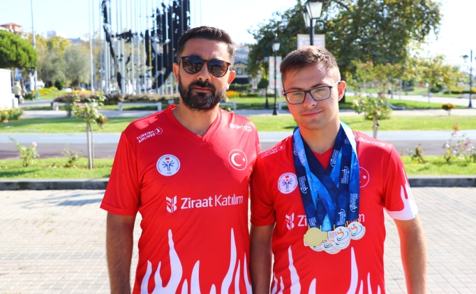 �zel sporcu, D�nya �ampiyonas�'nda da alt�n madalya hedefliyor