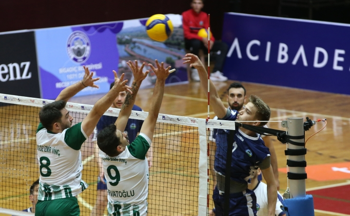 Akku� Belediyespor, Bigadi� Belediyespor'a set vermedi