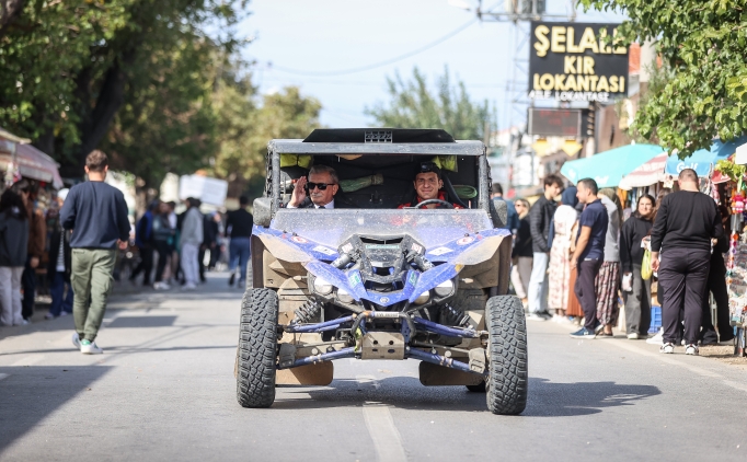 ampiyon pilotlarn off-road aralarnda co-pilot olan gaziler ehitlik ve antlar gezdi