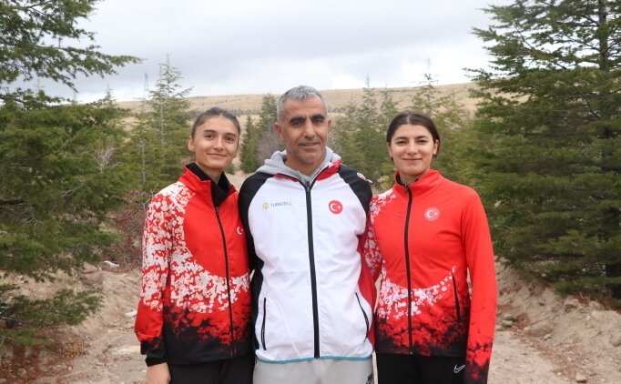 �ampiyon atletler olimpiyat kotas� i�in patika yollarda g�� depoluyor