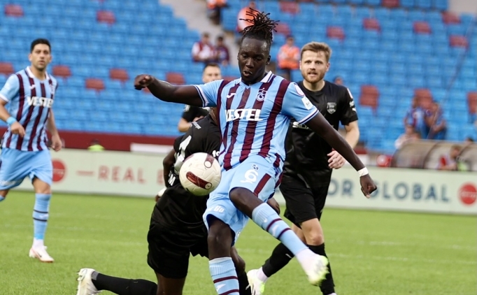 Trabzonspor'da Mendy'ye uyar