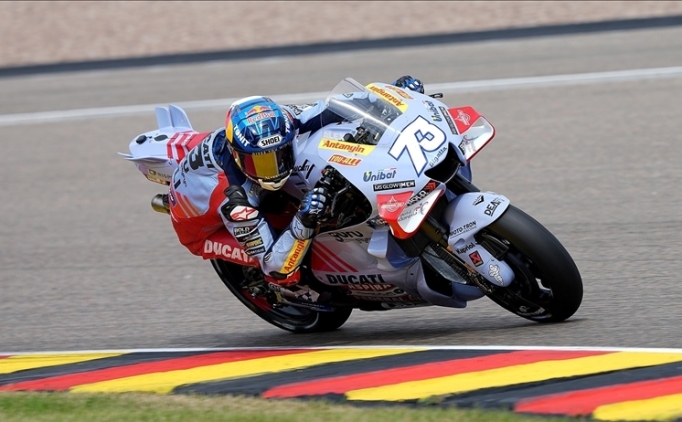 MotoGP'nin B�y�k Britanya etab�ndaki sprint yar���nda Alex Marquez birinci oldu