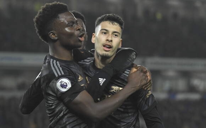 Arsenal, Leandro Trossard ile kazand�