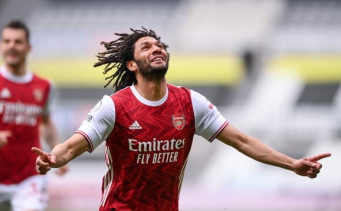 Arsenal'e Muhammed Elneny'den k�t� haber