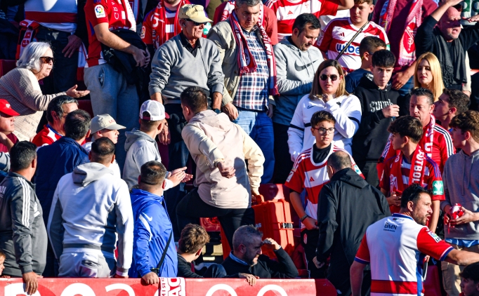 Granada - Bilbao manda taraftar hayatn kaybetti, ma ertelendi!