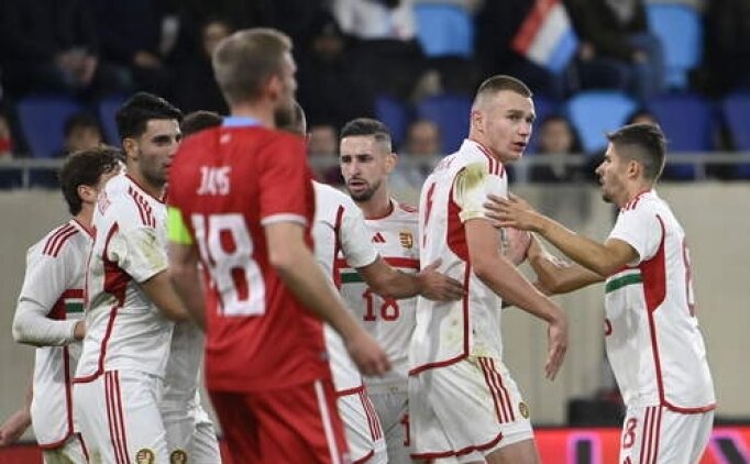 Macaristan, iki golle kazand�!