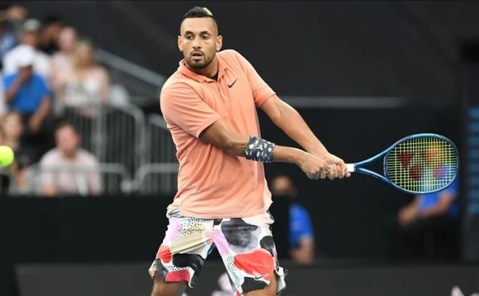 Avustralyal� tenis�i Kyrgios, Fransa A��k'tan �ekildi