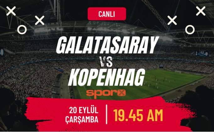 Galatasaray - Kopenhag maçı kadrosu ve muhtemel ilk 11'ler