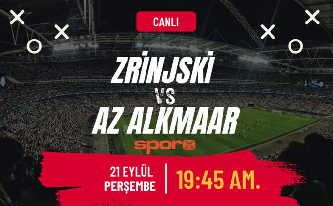 Zrinjski - AZ Alkmaar maçı canlı şifresiz Exxen Spor izle | Zrinjski - AZ Alkmaar maçı ne zaman, saat kaçta, hangi kanalda?