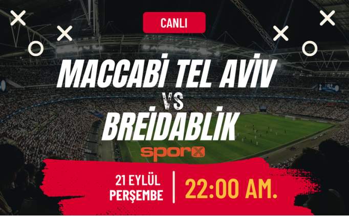 Maccabi Tel Aviv Breidablik maçı canlı şifresiz Exxen Spor izle | Maccabi Tel Aviv - Breidablik maçı ne zaman, saat kaçta, hangi kanalda?