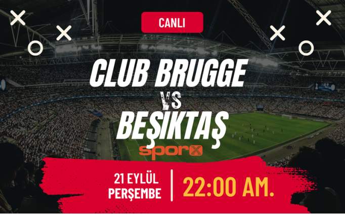 Club Brugge - Beşiktaş maçı canlı şifresiz Exxen Spor izle | Club Brugge - Beşiktaş maçı ne zaman, saat kaçta, hangi kanalda?