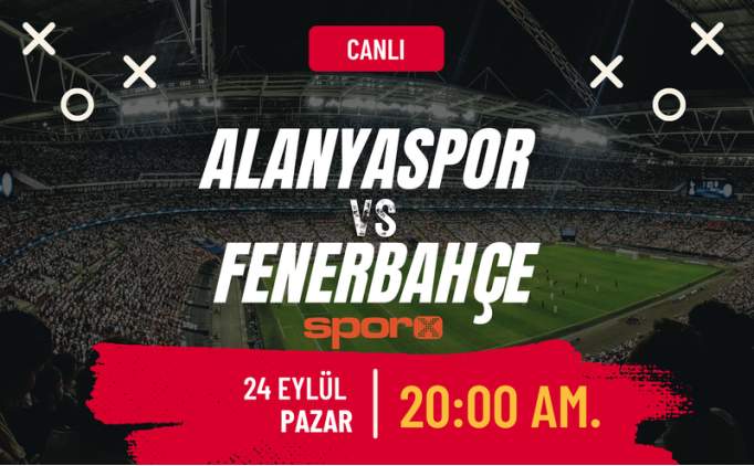 Alanyaspor - Fenerbahçe maçı canlı şifresiz Bein Sports izle | Alanyaspor - FB maçı canlı izle!
