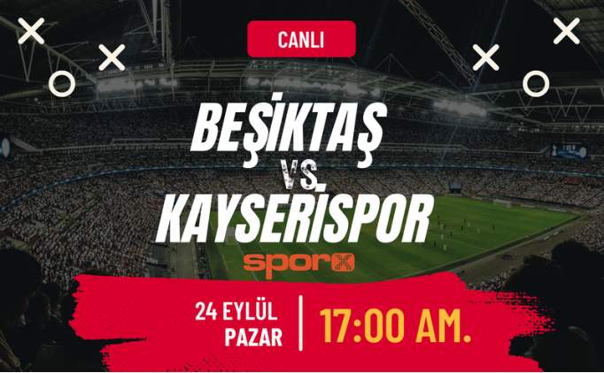 Beşiktaş Kayserispor maçı canlı izle şifresiz Bein Sports izle | BJK - Kayserispor maçı canlı HD izle!