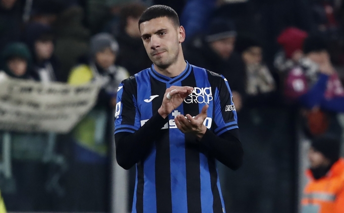 Merih 70'de girdi, Atalanta 90+3'te ykld