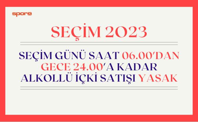 Bugün alkol satışı var mı, yasak mı? Seçim günü alkol satışı yasağı ne zaman bitiyor?