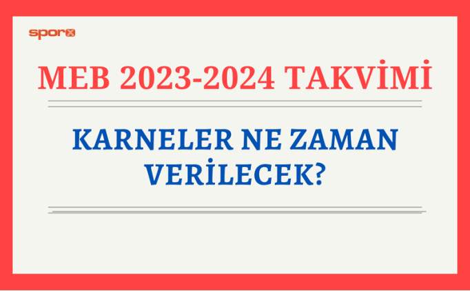 Karneler ne zaman verilecek? 2023 2. dönem karne tarihi