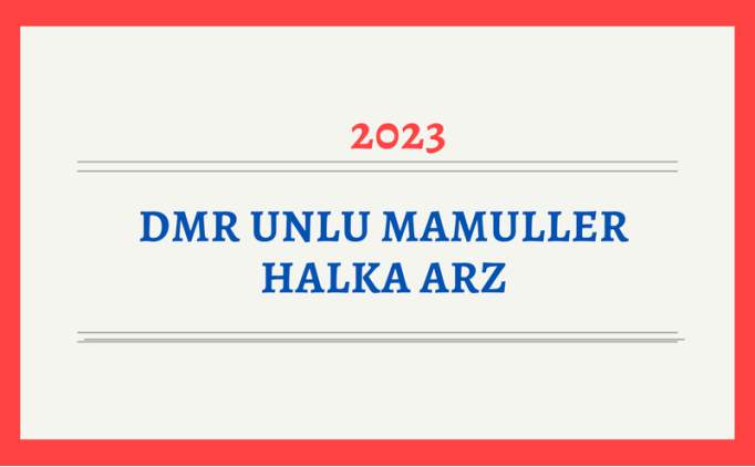 Simit Sarayı borsada ne zaman borsada işlem görecek? Dmr Unlu Mamuller Simit Sarayı kaç lot verdi?