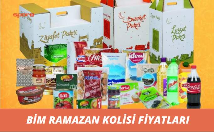 BİM RAMAZAN KOLİSİ 2023 - BİM Ramazan kolisi fiyatları ve içindekiler