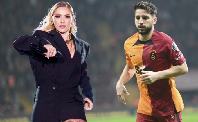 Dries Mertens'ten Hadise'ye olay �a�r�!