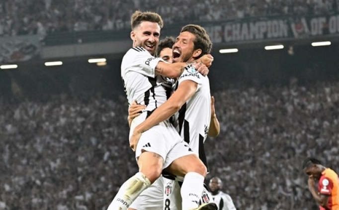 Be�ikta�'ta Immobile ve Rafa Silva sevinci