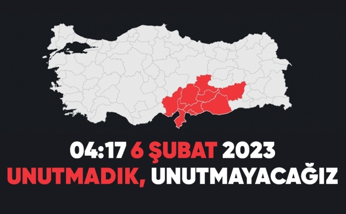 6 ubat 2023! Unutmadk, unutmayacaz...