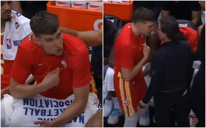 Bogdanovic ile kou Snyder arasnda gergin anlar!