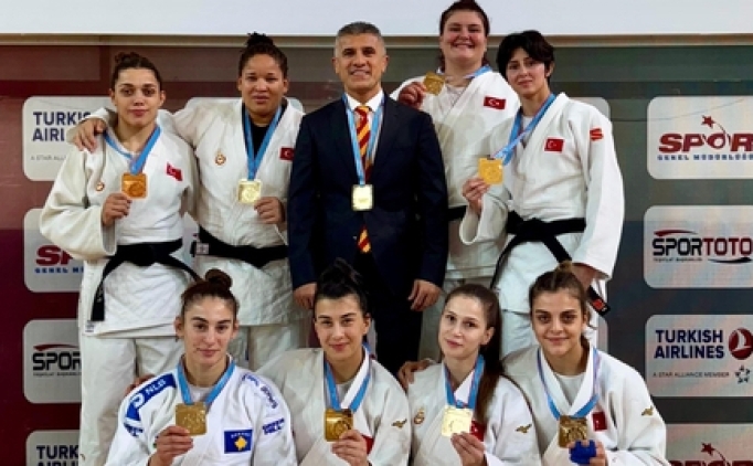 Galatasaray, kadnlarda Judo Sper Lig ampiyonu oldu