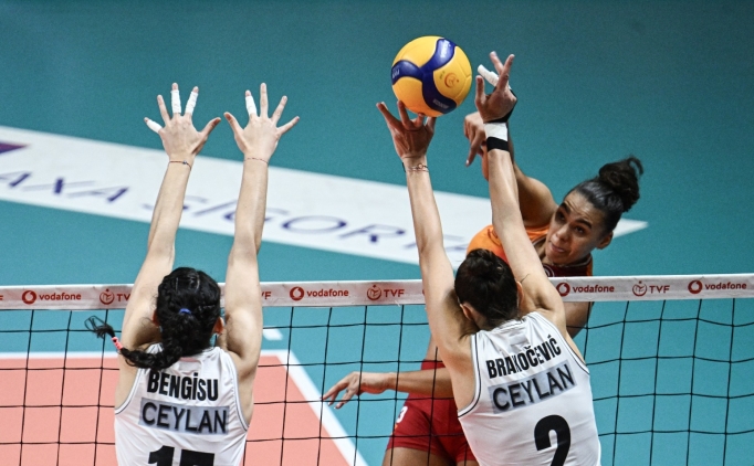 Galatasaray Daikin, derbide Be�ikta�'� ge�ti