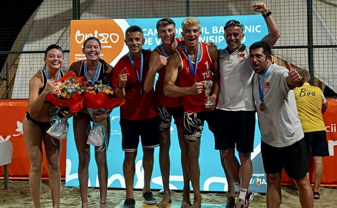 U20 Plaj Voleybolu Balkan ampiyonasna Trkiye damgas