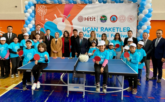 Masa tenisinde 'U�an Raketler Projesi' K�r�ehir'de tan�t�ld�