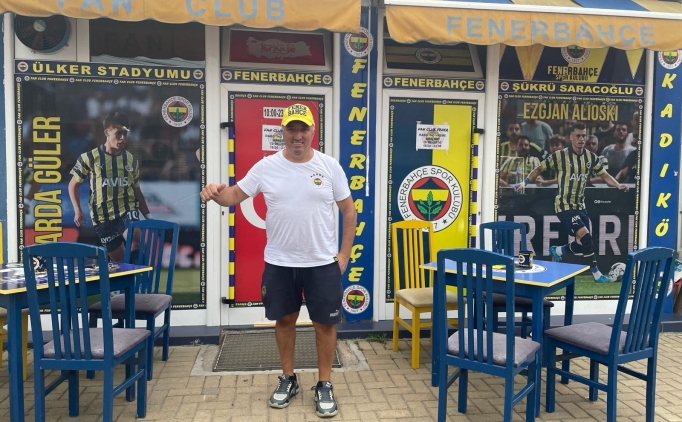 Fenerbah�e sevgisi s�n�rlar� a�t�